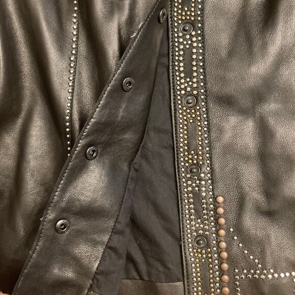 NWT Isabel Marant Lambskin Leather Veste Blizzy Jacket $2,390 - Picture 6 of 12